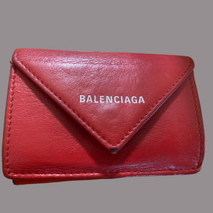 BALENCIAGA 
Papier mini wallet
